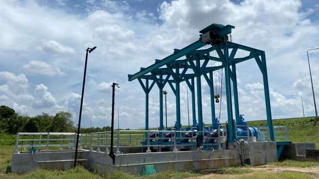 Drained Pump Station